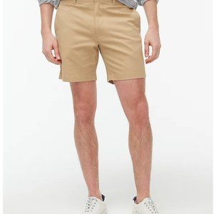 JCrew Factory Mens 7" Flex Chino Shorts